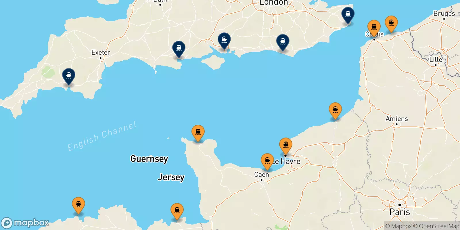 Ferries from France to Uk