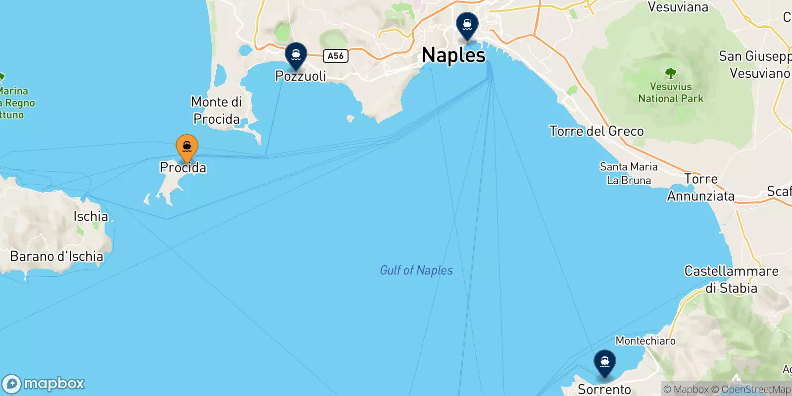 Ferries from Procida