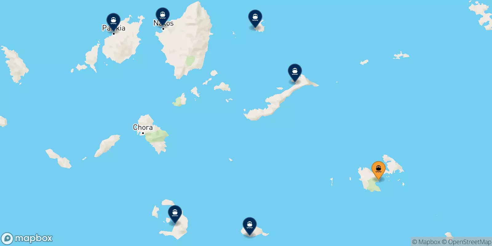 Ferries from Astypalea to the Cyclades Islands