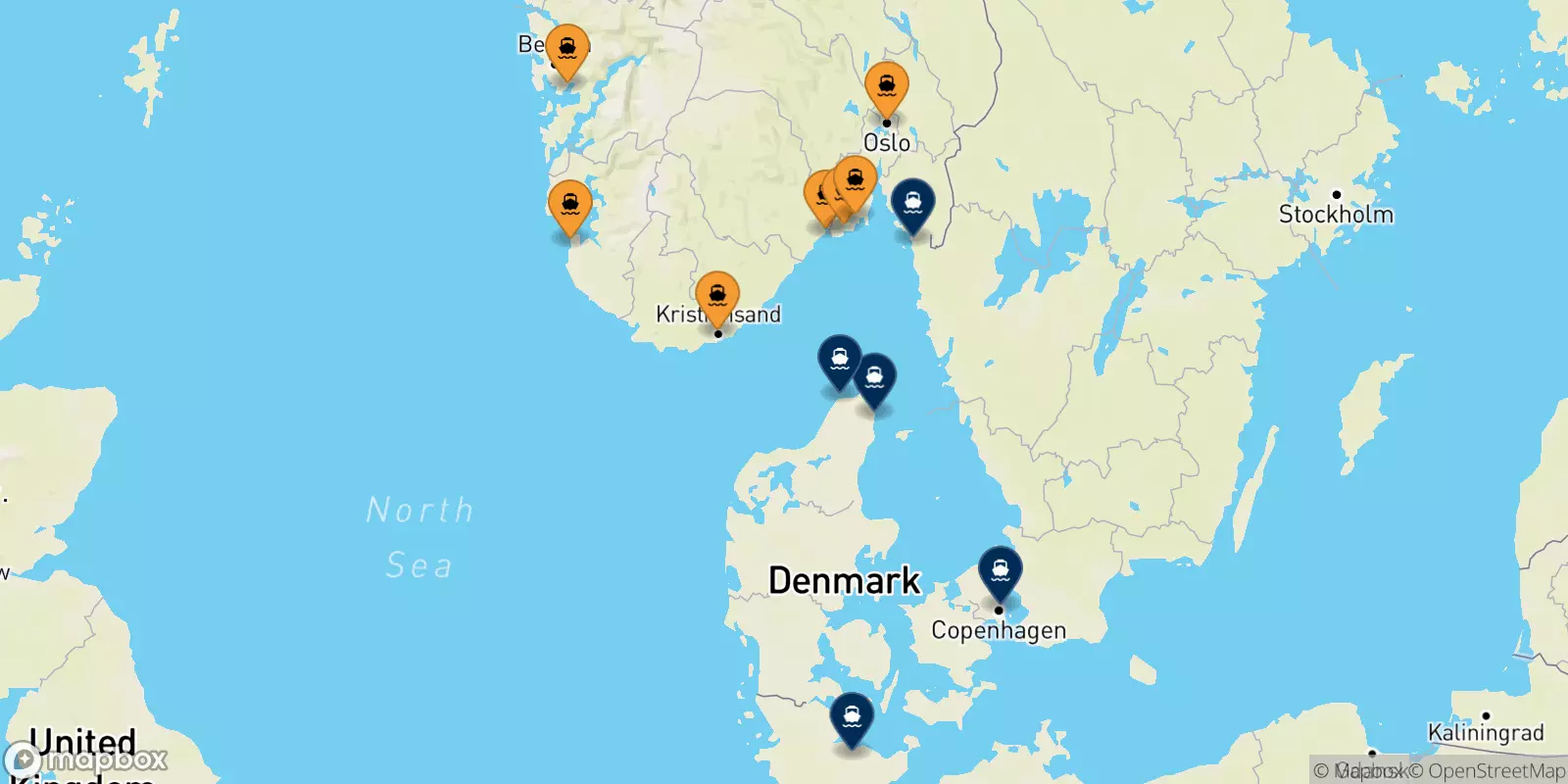 Ferries from Norway